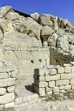 Perperikon arkeolojik alanı kalıntıları, Kırcaali Bölgesi, Bulgaristan