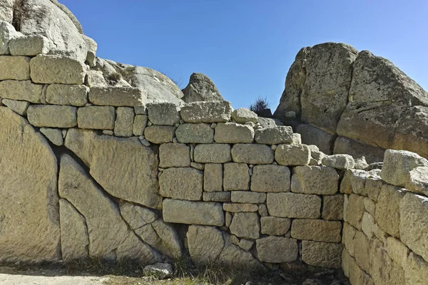 Ruiny Stanowiska Archeologicznego Perperikon Region Kardzhali Bułgaria — Zdjęcie stockowe