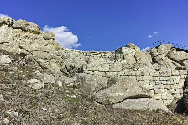 Ruiny Stanowiska Archeologicznego Perperikon Region Kardzhali Bułgaria — Zdjęcie stockowe