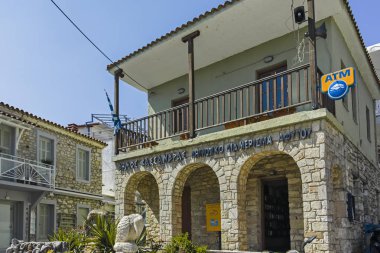 Tarihi Afytos kasabasındaki Eski Evler, Yunanistan