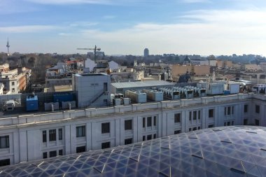 Cybele Sarayı'ndan Madrid şehrinin panoraması