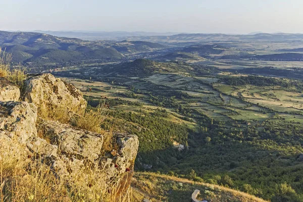 Pohled západu na horu Osogovo, Severní Makedonie — Stock fotografie