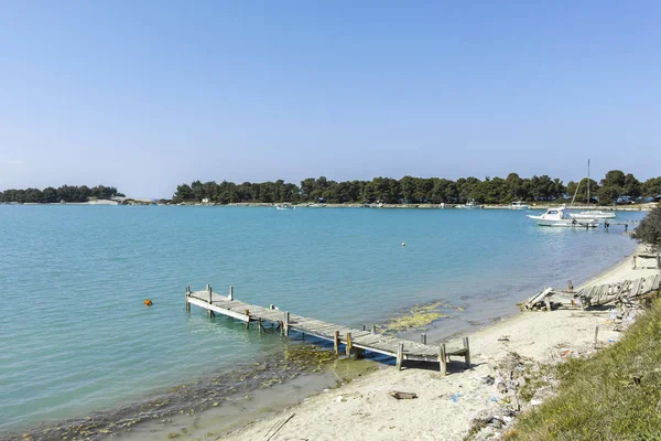 Lagoon Beach på Kassandra Peninsula, Chalkidiki, Grekland — Stockfoto