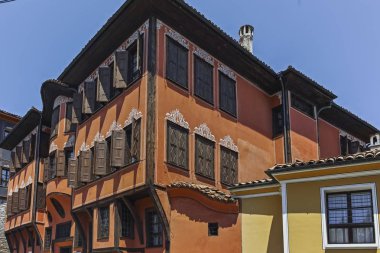 Plovdiv şehrinin eski şehrinde on dokuzuncu yüzyıl evleri, Bulgar