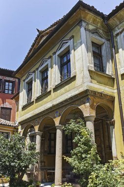 Plovdiv şehrinin eski şehrinde on dokuzuncu yüzyıl evleri, Bulgar