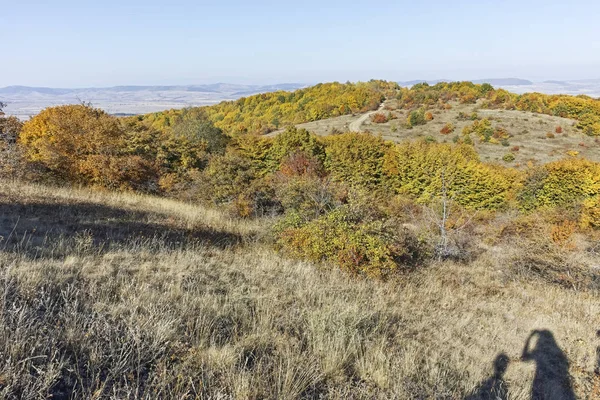 Cherna Gora (Monte Negro) dağının sonbahar manzarası, Bulgaristan