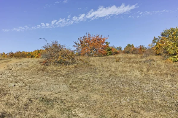Cherna Gora (Monte Negro) dağının sonbahar manzarası, Bulgaristan