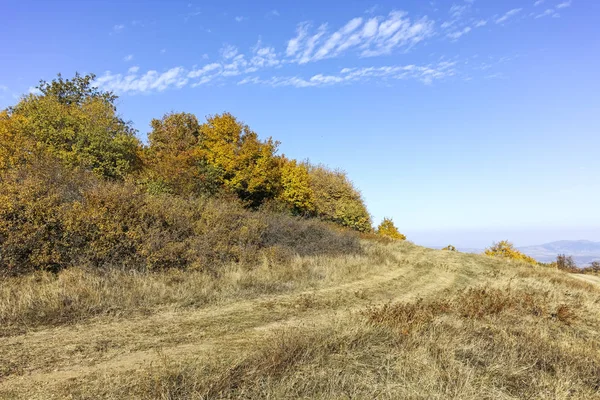 Cherna Gora (Monte Negro) dağının sonbahar manzarası, Bulgaristan
