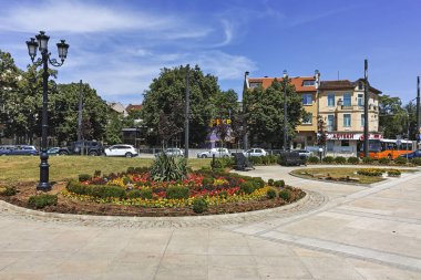 Aslan Köprüsü'nün panoramik manzarası, Sofya, Bulgaristan