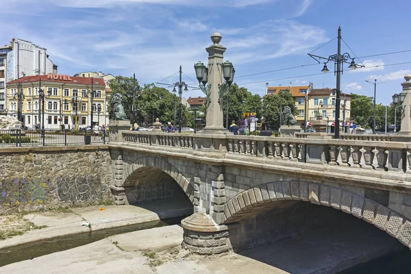 Vista panorámica del Puente del León, Sofía, Bulgaria — Foto de Stock