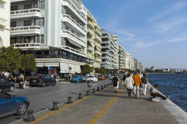 Selanik şehir dolgu panoraması, Yunanistan