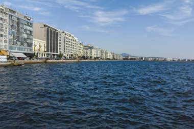 Selanik şehir dolgu panoraması, Yunanistan