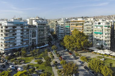Beyaz Kule'den Selanik şehrine panorama, Yunanistan