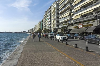 Selanik şehir dolgu panoraması, Yunanistan