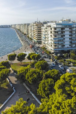 Beyaz Kule'den Selanik şehrine panorama, Yunanistan