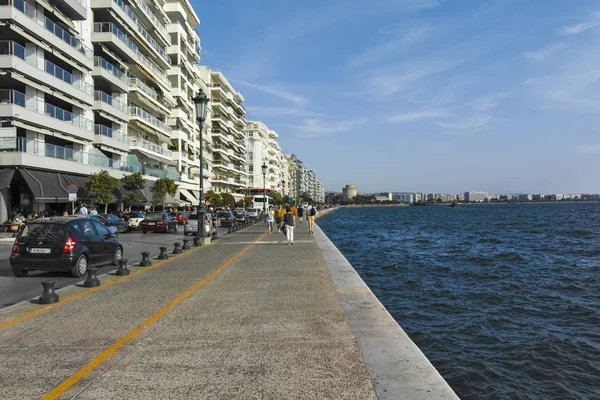 Selanik şehir dolgu panoraması, Yunanistan — Stok fotoğraf