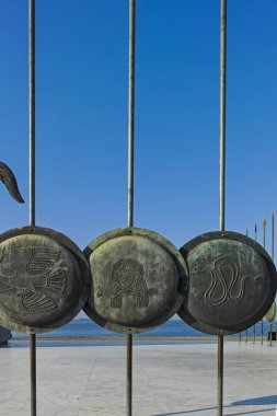 Yunanistan 'ın Selanik kentindeki Büyük İskender Anıtı