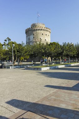 Yunanistan 'ın Selanik kentindeki Beyaz Kule