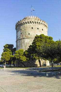 Yunanistan 'ın Selanik kentindeki Beyaz Kule