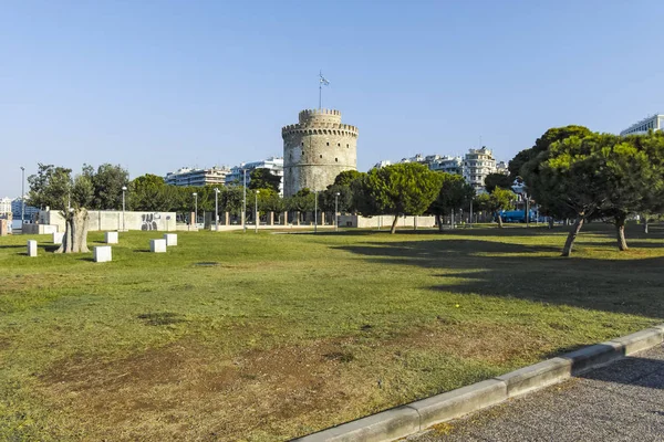 Yunanistan 'ın Selanik kentindeki Beyaz Kule — Stok fotoğraf
