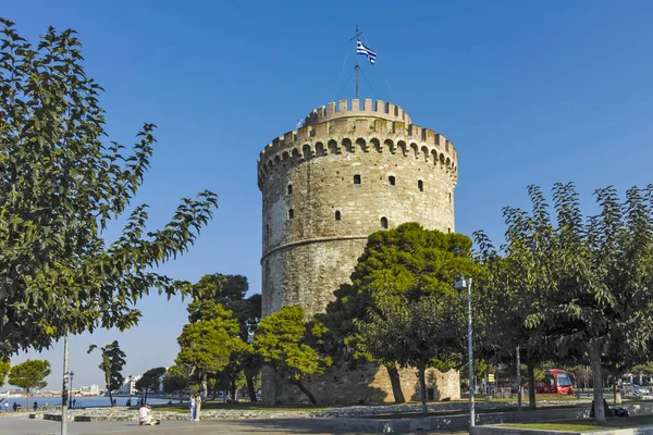 Yunanistan 'ın Selanik kentindeki Beyaz Kule