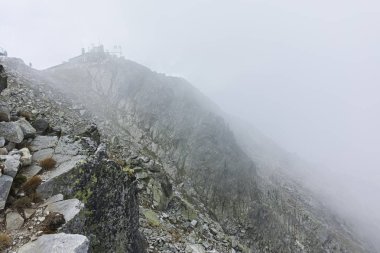 Musala zirvesinden panoramik manzara, Rila dağı, Bulgaristan