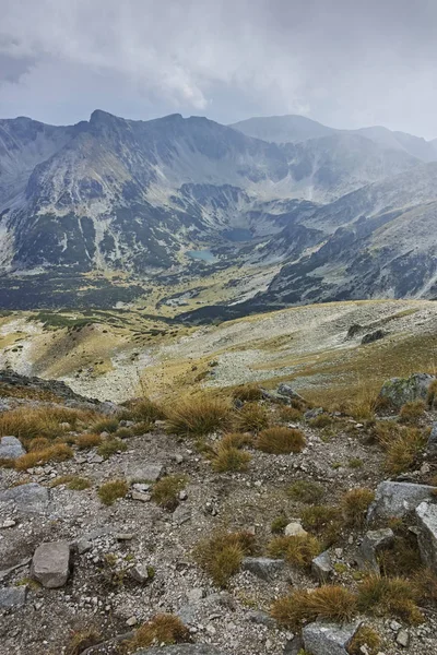 Panoramatický výhled z vrcholu Musala, hora Rila, Bulharsko — Stock fotografie