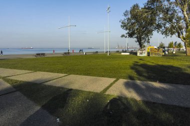 Selanik şehir dolgu panoraması, Yunanistan