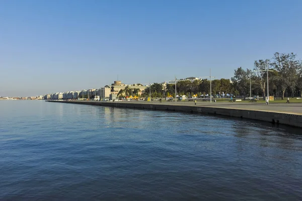 Selanik şehir dolgu panoraması, Yunanistan — Stok fotoğraf