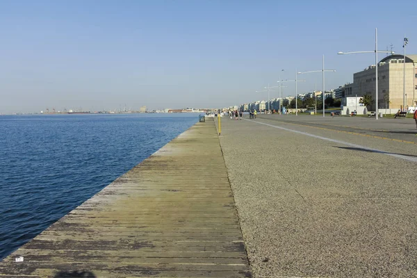 Panorama nasypu miasta Saloniki, Grecja — Zdjęcie stockowe