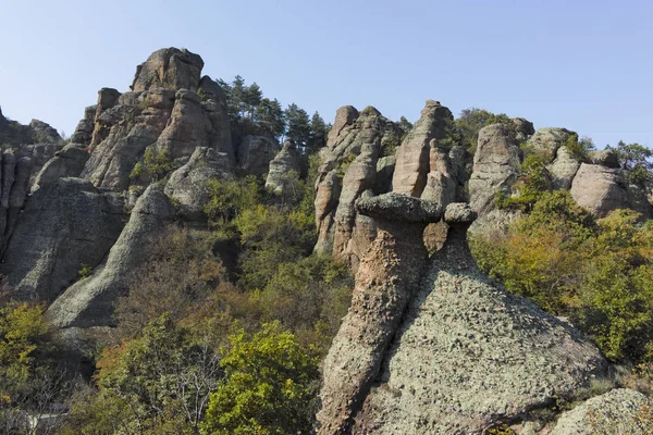 Τοπίο σχηματισμού βράχων Belogradchik Rocks, Βουλγαρία — Φωτογραφία Αρχείου