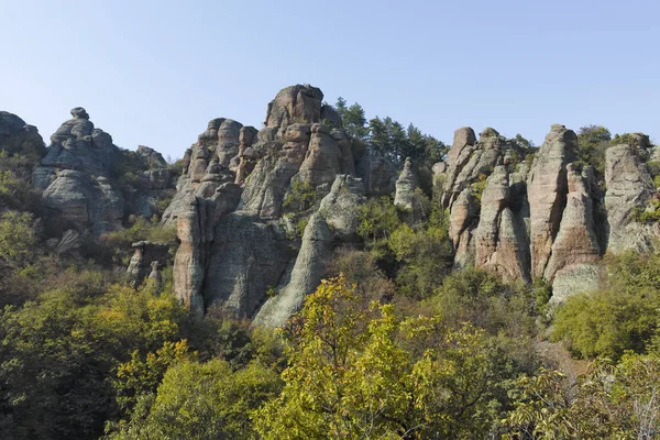 Paysage de la formation rocheuse Belogradchik Rocks, Bulgarie — Photo