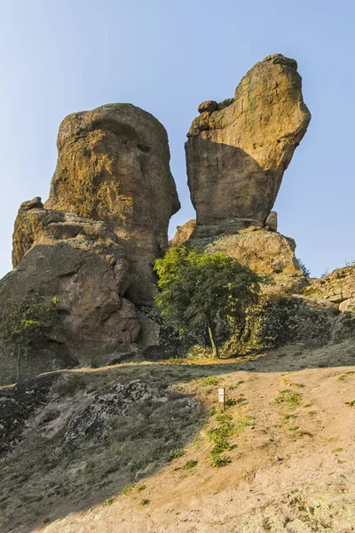 Τοπίο σχηματισμού βράχων Belogradchik Rocks, Βουλγαρία — Φωτογραφία Αρχείου