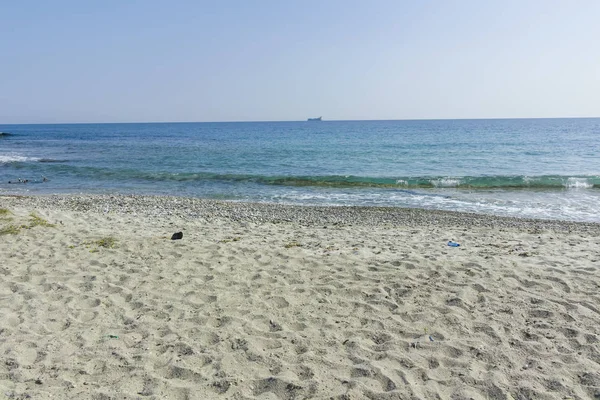 Plage célèbre à Possidi Cape, péninsule de Kassandra, Chalcidique, G — Photo