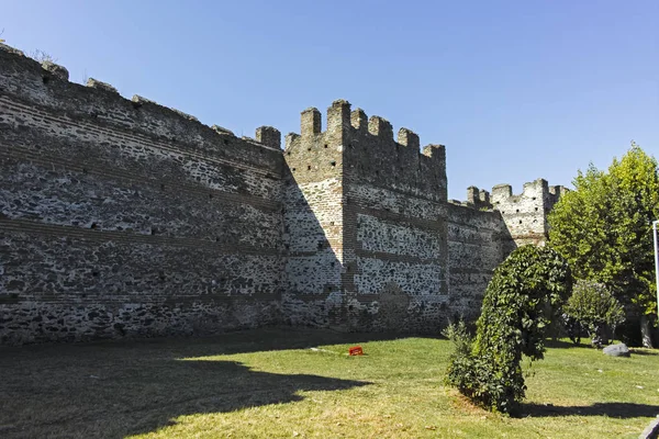 Ancient Fortification in city of Thessaloniki, Greece — Stock Photo, Image