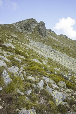 Kupen zirvesinden manzara, Rila Dağı, Bulgaristan