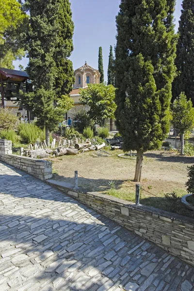 Yunanistan 'ın Selanik kentindeki Vlatadon Manastırı — Stok fotoğraf