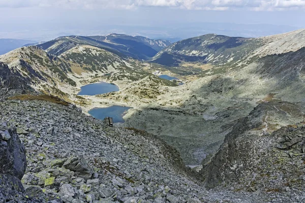 Panorama dekat puncak Musala, gunung Rila, Bulgaria — Stok Foto
