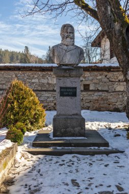 KOPRIVSHTITSA, BULGARIA - 25 Ocak 2020: Bulgaristan 'ın Sofya Bölgesi Koprivshtitsa kentindeki Lyuben Karavelov Müzesi