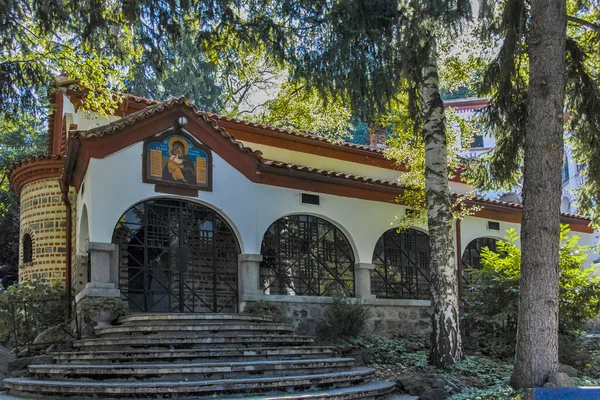 Monasterio Dragalentsi Bulgaria Septiembre 2019 Monasterio Ortodoxo Dragalevtsi Montaña Vitosha — Foto de Stock