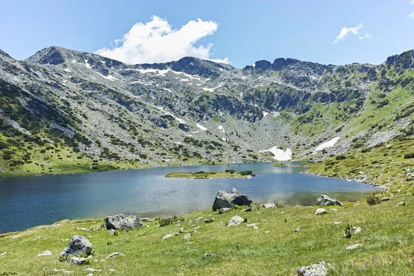 Ladscape Fish Lakes Ribni Ezera Rila Mountain Bulgaria — 图库照片