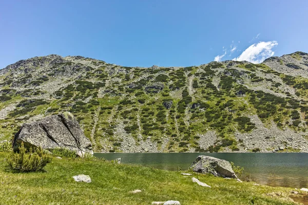 Ladscape Fish Lakes Ribni Ezera Rila Mountain Bulgaria — 图库照片