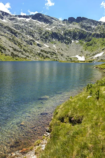 Ladscape Fish Lakes Ribni Ezera Rila Montanha Bulgária — Fotografia de Stock