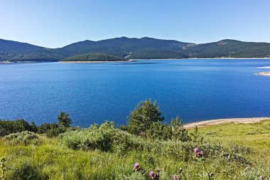 Belmeken Barajı Panoraması, Rila Dağı, Bulgaristan