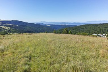 Belmeken zirvesi, Rila dağı, Bulgaristan çevresindeki Panorama