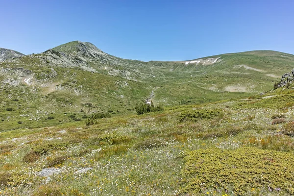 Panorama Belmeken Peak Rila Mountain Bulgaria — Stock Photo, Image