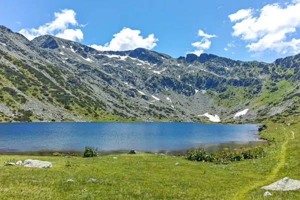 Ladscape Fish Lakes Ribni Ezera Montagna Rila Bulgaria — Foto Stock