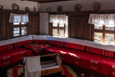 KOPRIVSHTITSA, BULGARIA - 25 HAZİRAN 2020: Müze-Evi Dimcho Debeliano