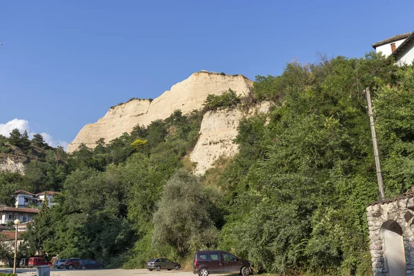 Melnik Bulgaria June 2020 Типова Вулиця Старі Будинки Історичному Місті — стокове фото