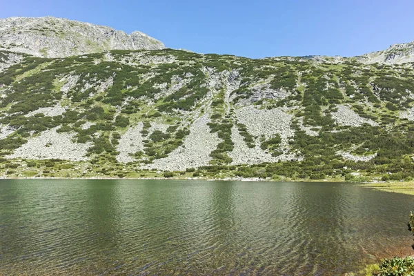 Letní Krajina Rybích Jezer Ribni Ezera Rila Mountain Bulgaria — Stock fotografie